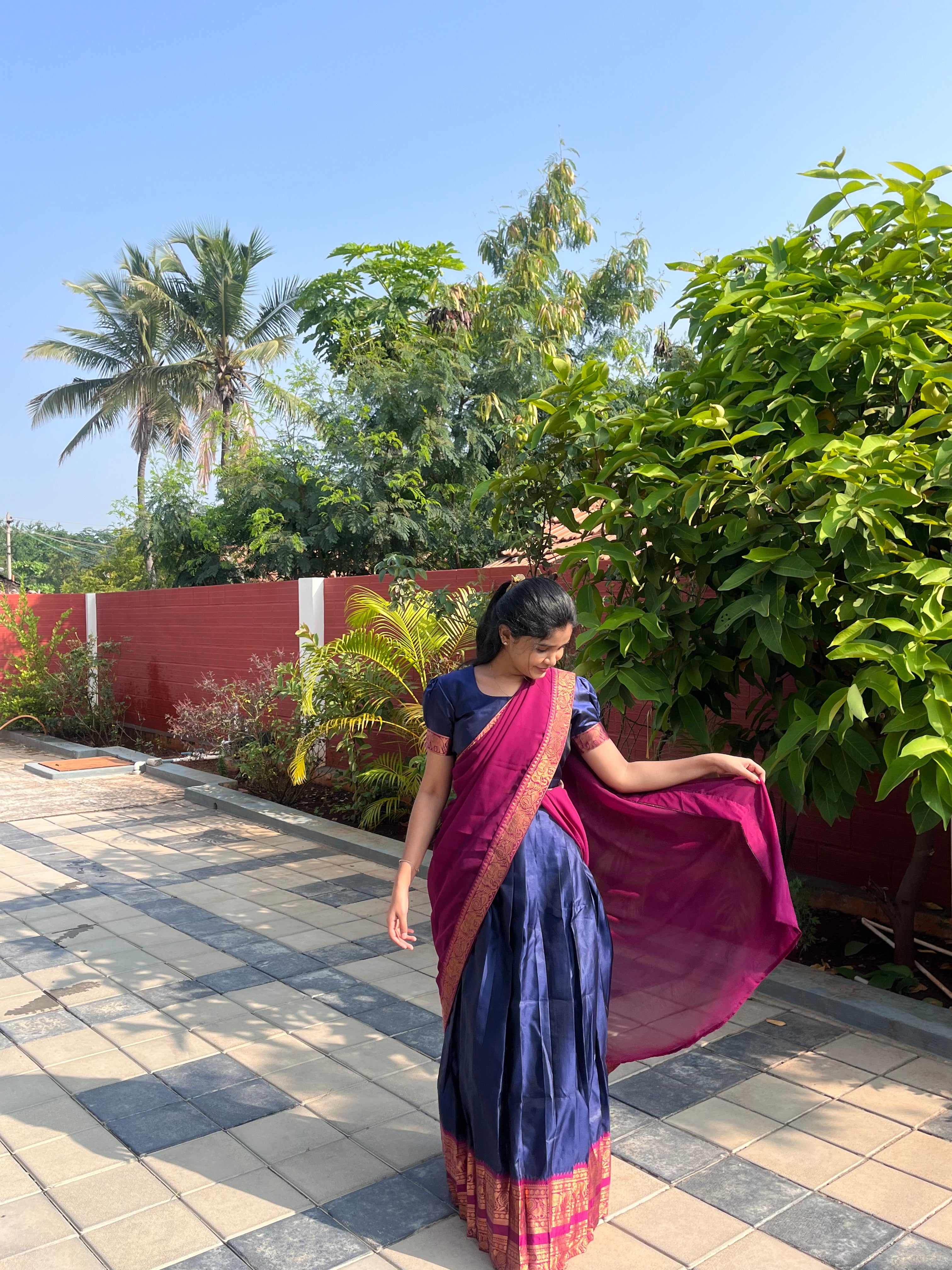 Half saree