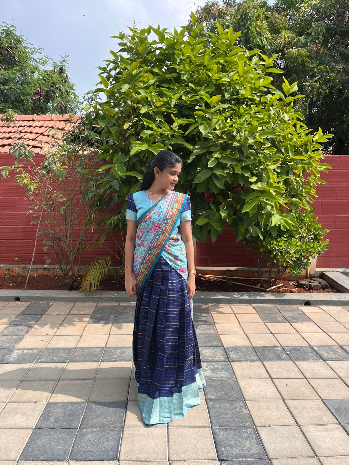 Half saree