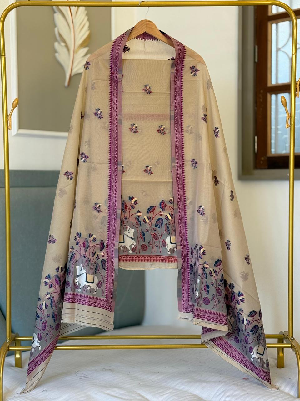 Unstitched Salwar Material