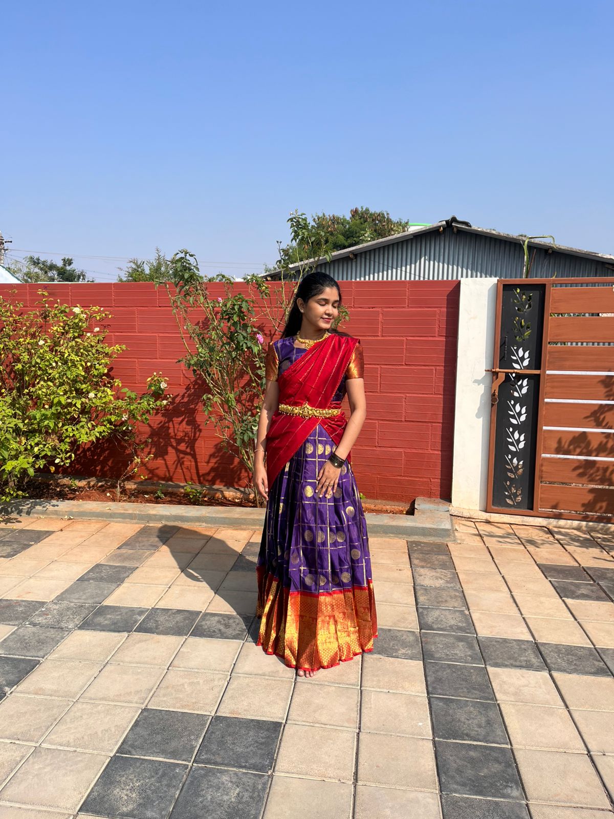 Half Saree
