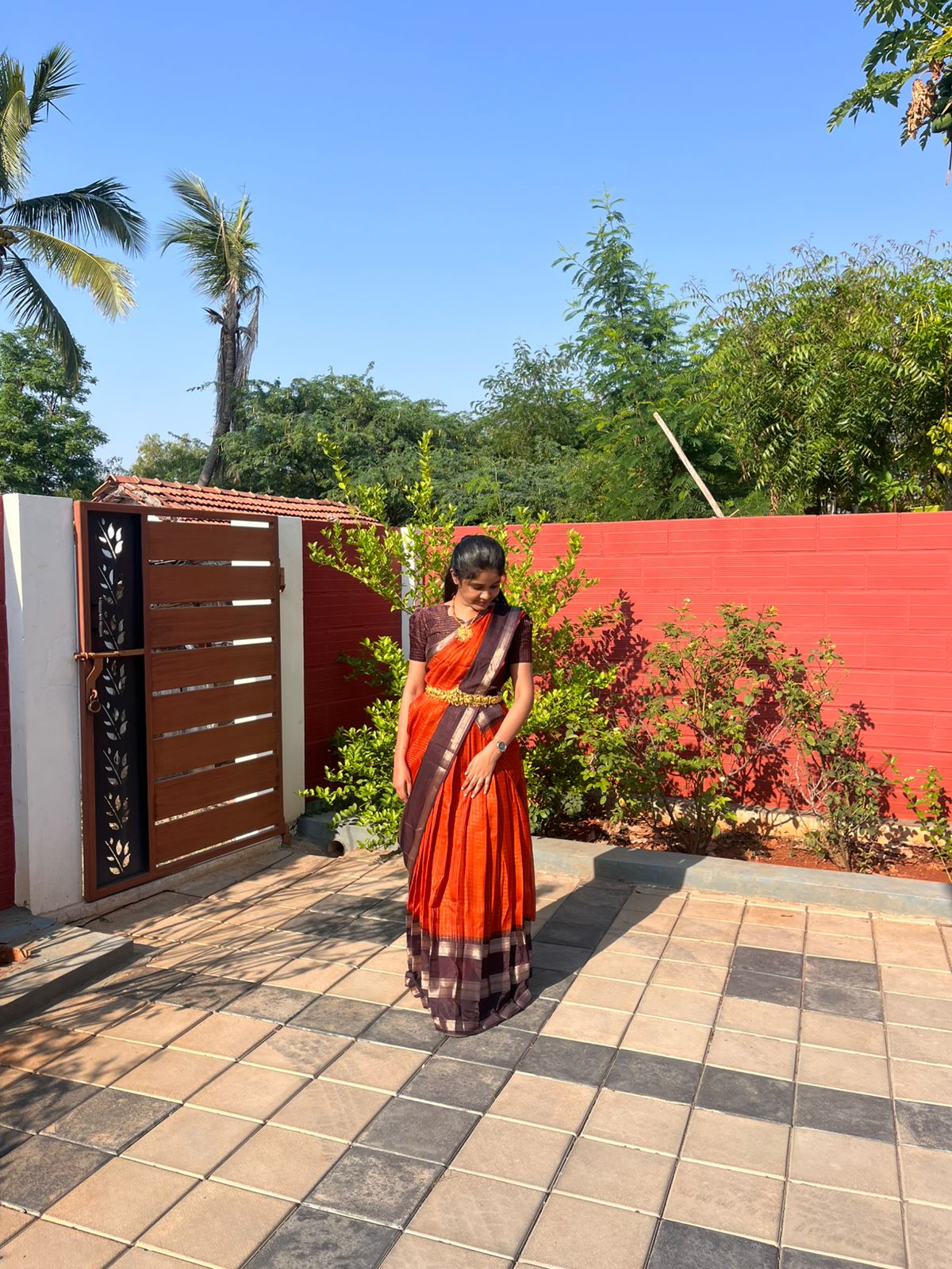 Half saree