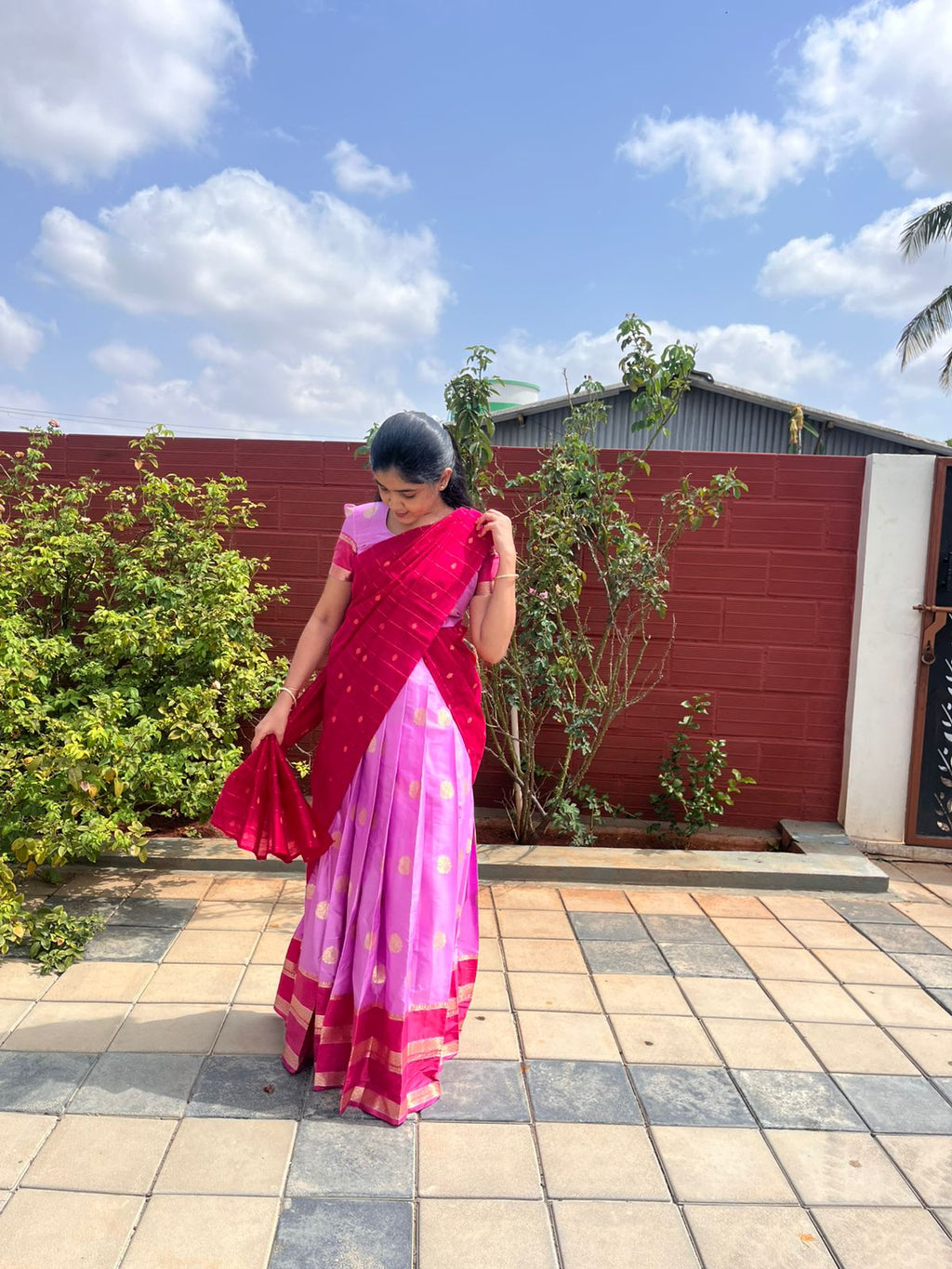 Half saree