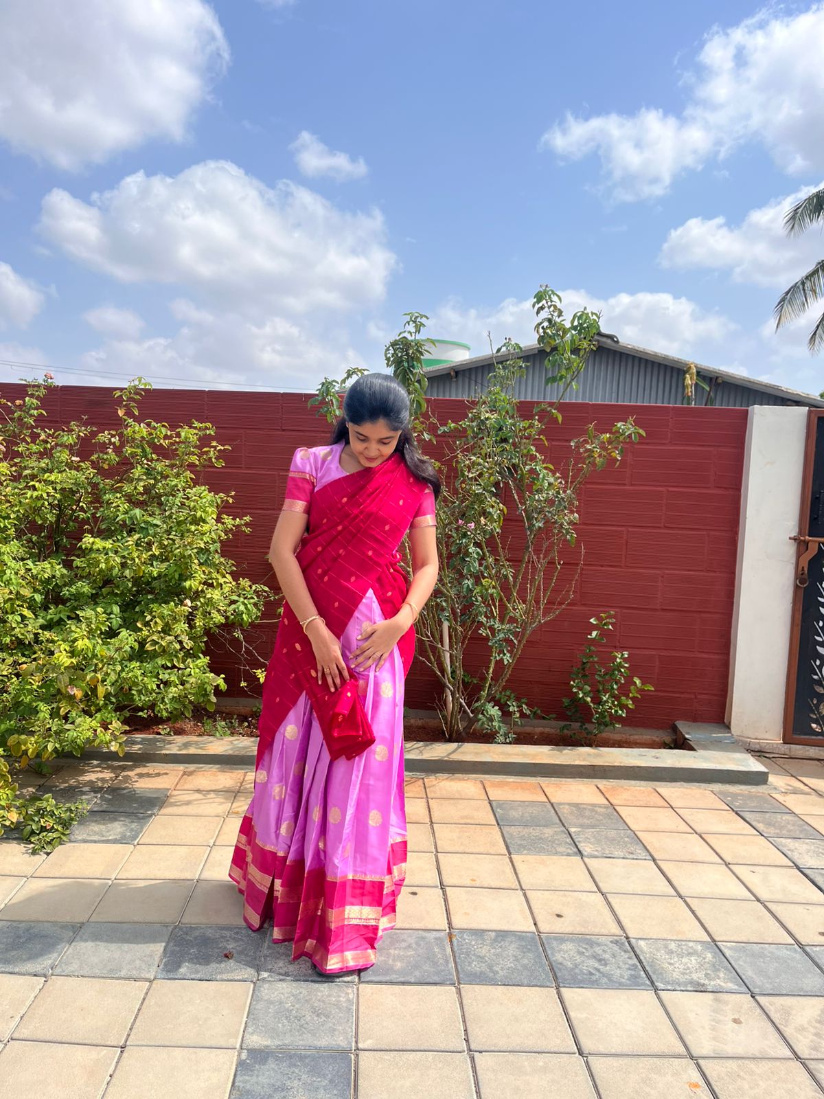 Half saree