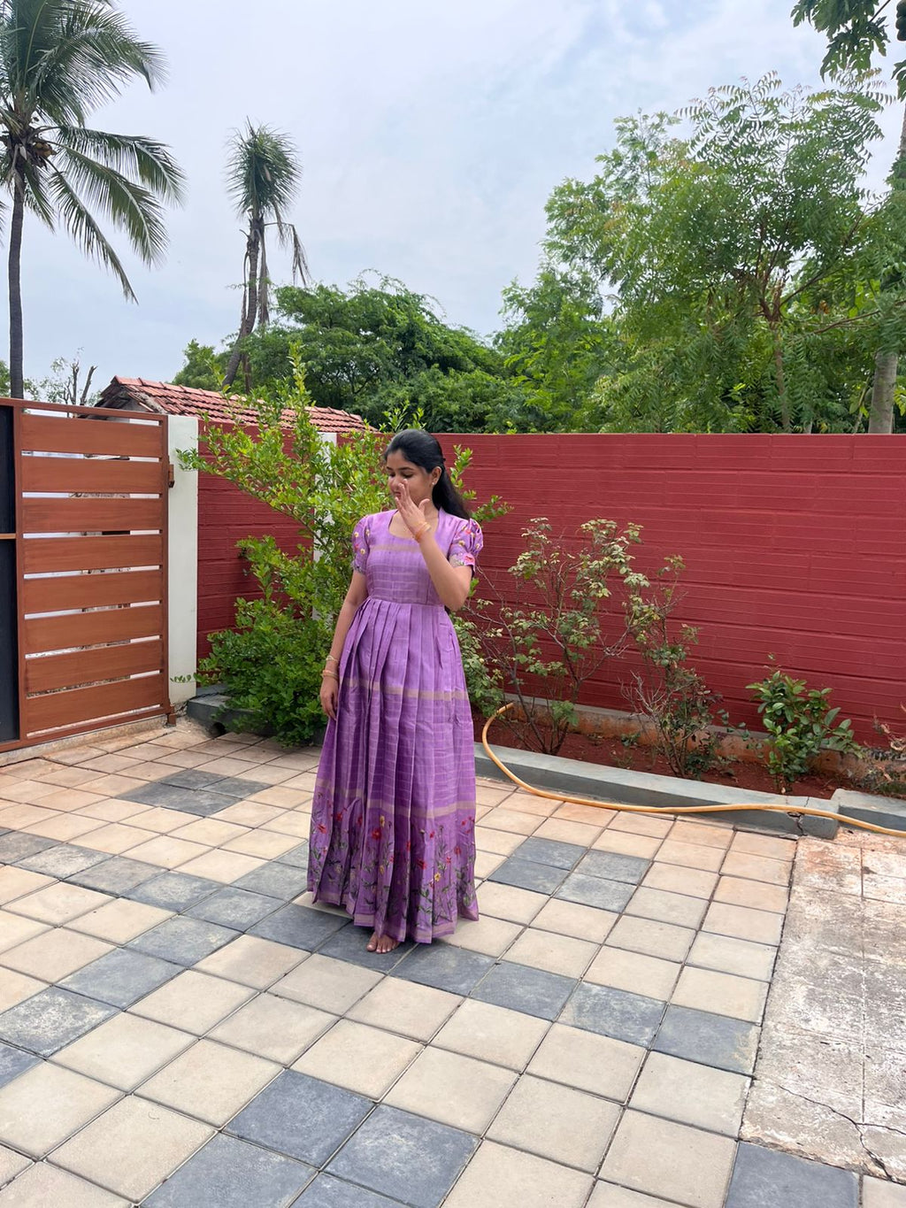 Kollam silk maxi