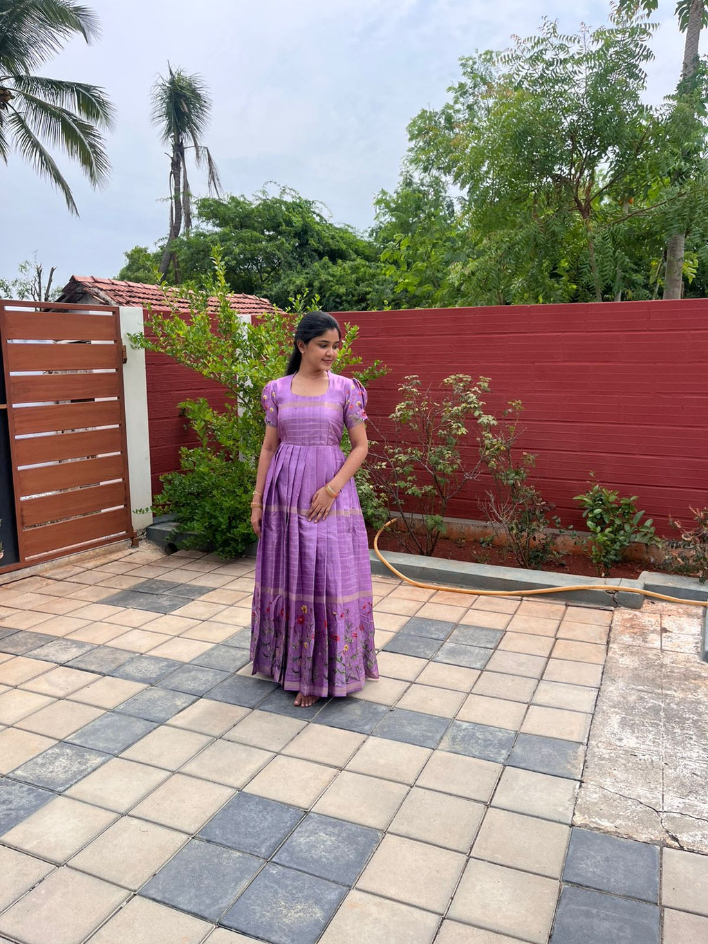 Kollam silk maxi