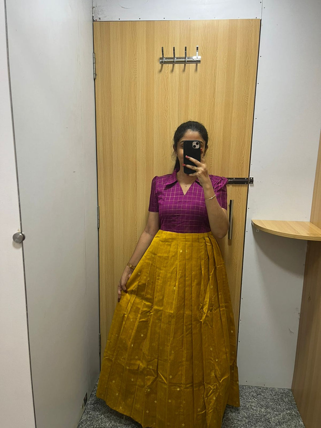 Raw Silk Maxi