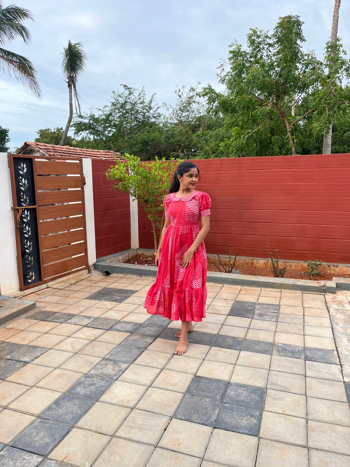 Cotton maxi